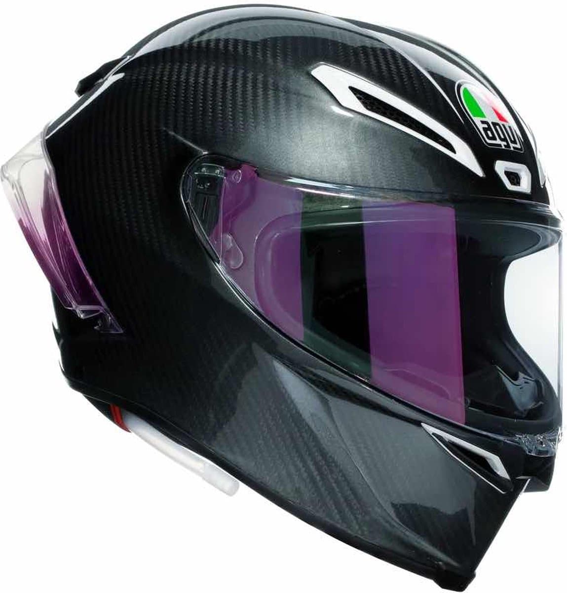 AGV Pista GP RR Helm Ghiaccio Mono Zilver Carbon XL