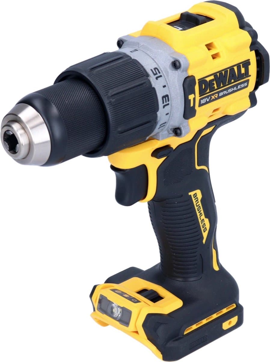 DeWalt DCD805-XJ D1 accu klopboormachine 18 V 90 Nm borstelloos | Body | Zonder Accu's en Laders - DCD805-XJ