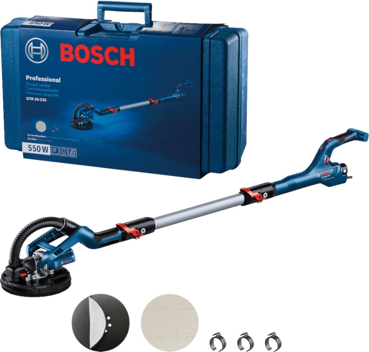Bosch Professional GTR 55-225 Langnek Schuurmachine