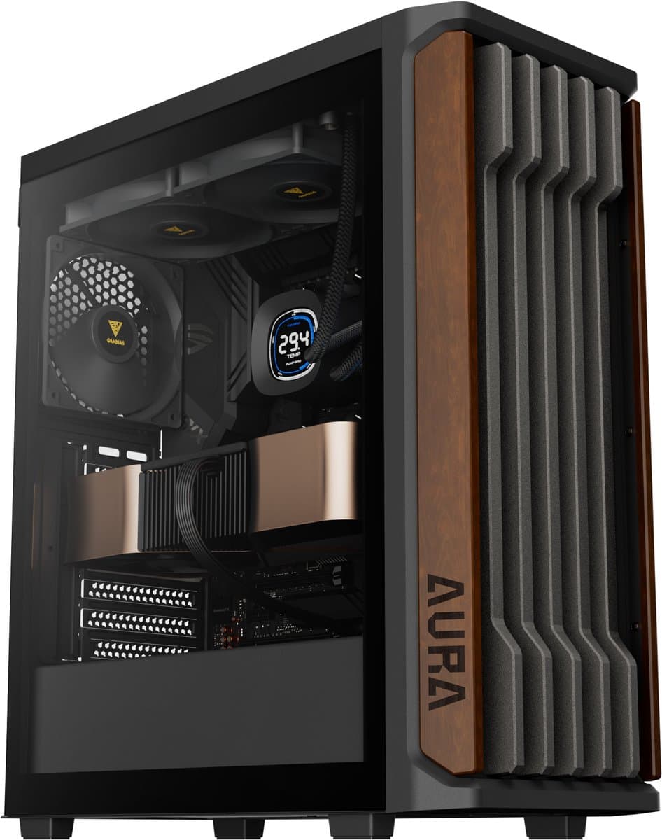 AMD Ryzen 5 6-Core Game PC / Computer voor School, Kantoor en Budget Gaming - Nvidia GeForce RTX 3050 6GB Videokaart - 16GB RAM - 500GB SSD - WIFI - Win11 PRO
