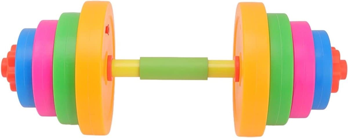 Haltergewichten set voor kinderen - Kunststof handhalters - Fitnessapparaat voor kleuterschool - Thuisoefeningen dames - Gymnastiek en fitness