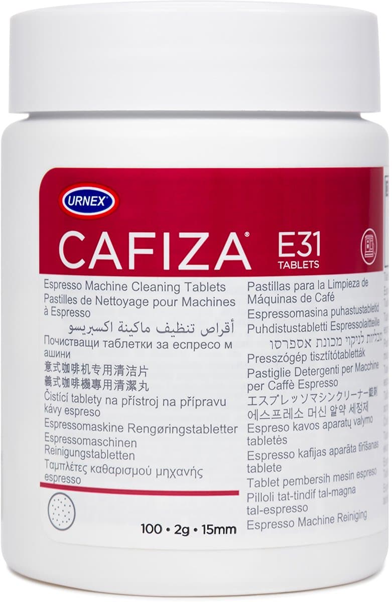 Urnex Cafiza - Espresso- en koffiemachine Reinigingstabletten 2g (coffee machine cleaning tablets) - 100 stuks